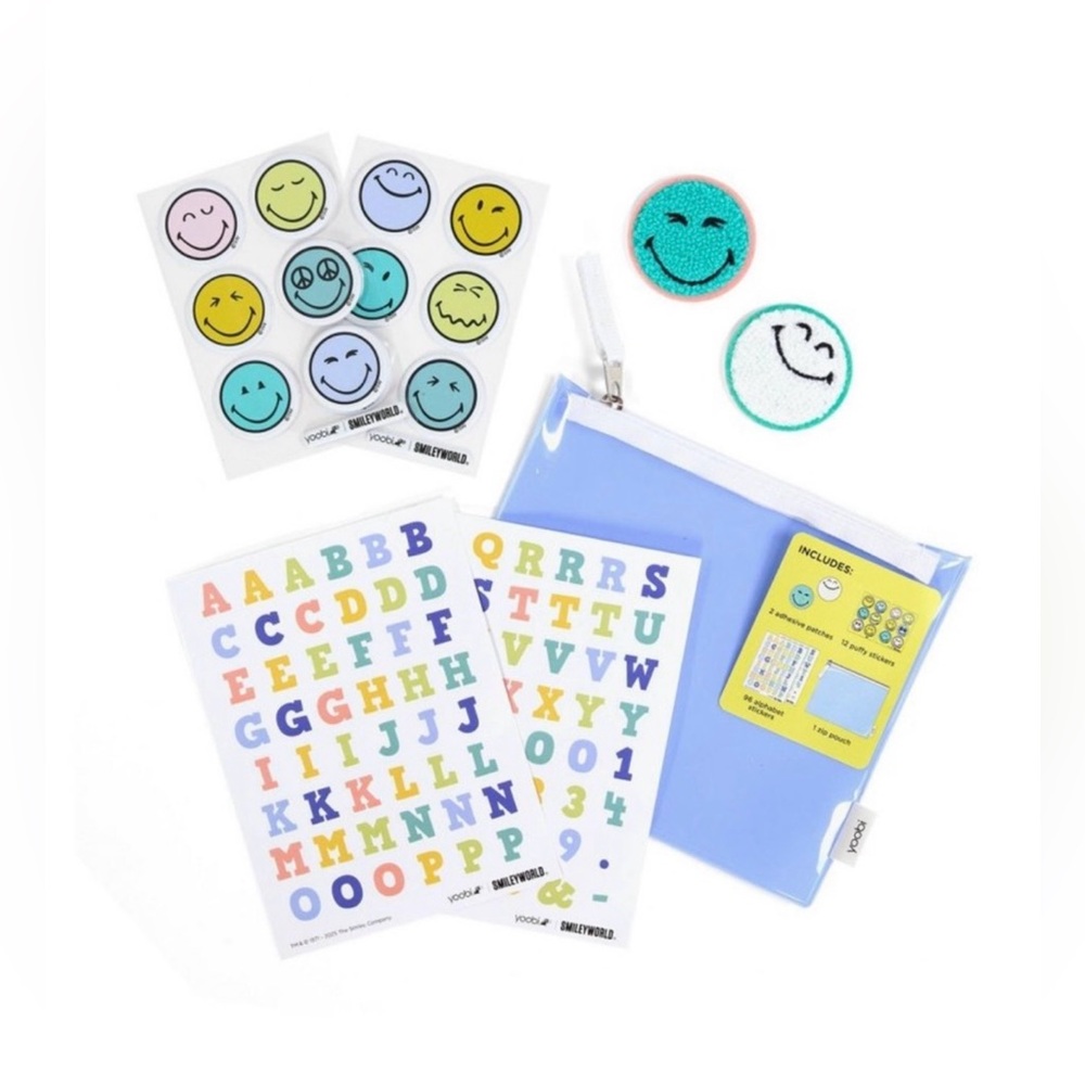 Yoobi X Smileyworld 111 Piece Activity Set School Supplies